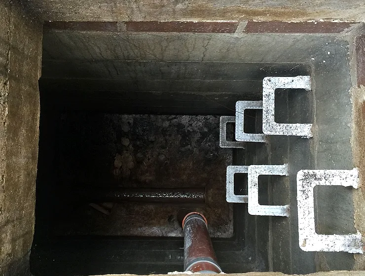 Blocked drain and drainage pit cleared by Northern Plumbing in Adelaide's north